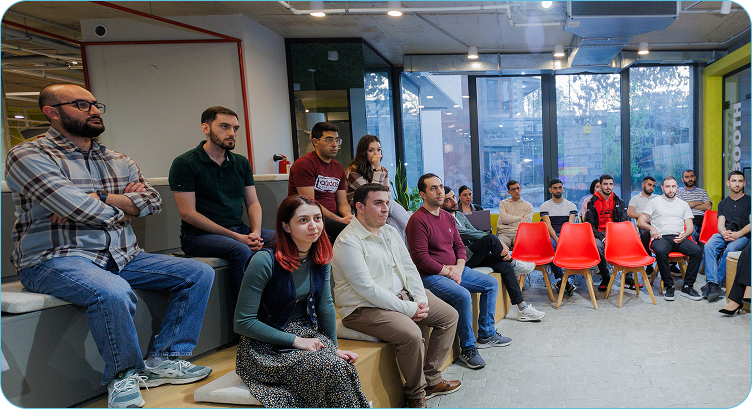 Attendees at AI Code Summit in the audience