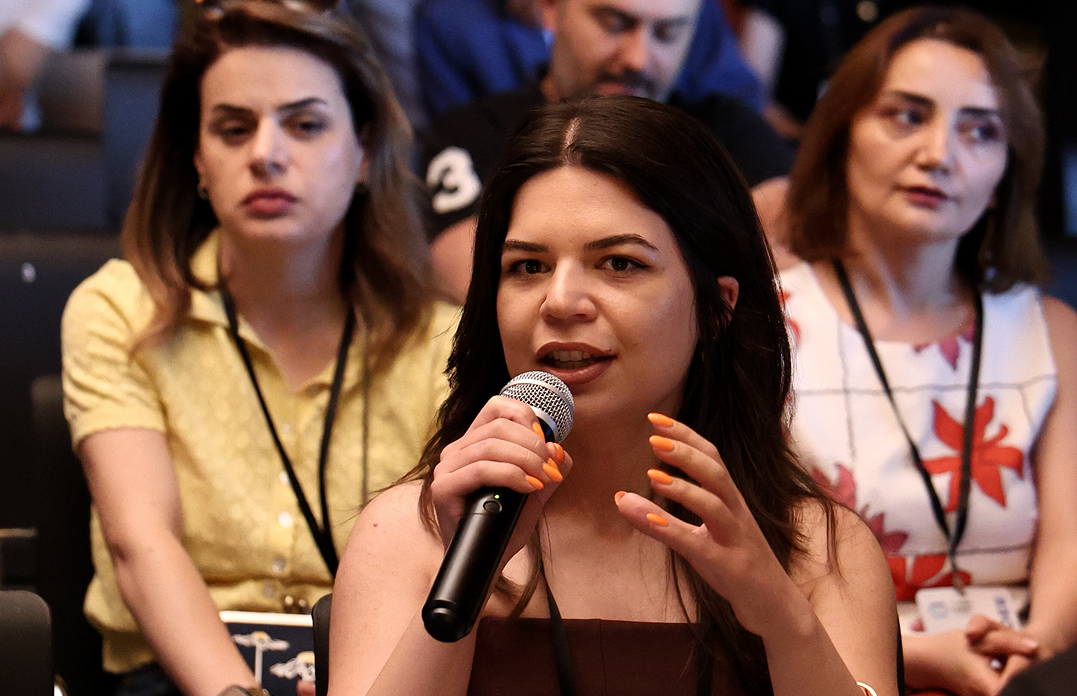 Attendees seated in the audience at AI Code Summit